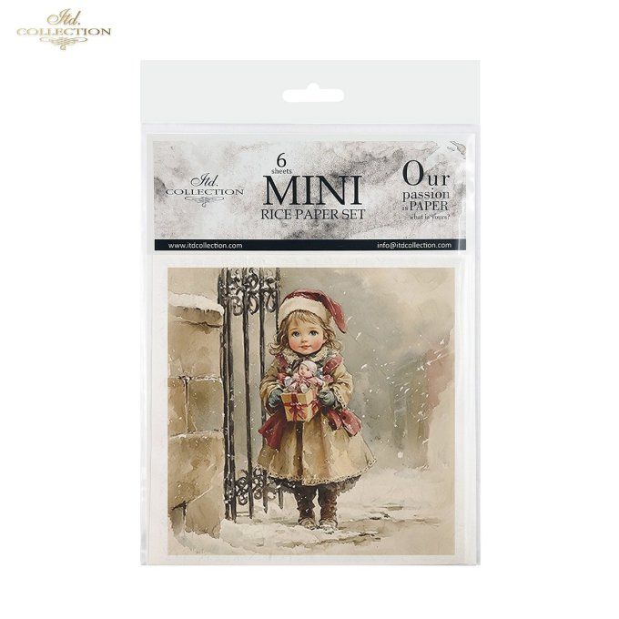 Papier de Riz Totalement givré x 6 RSM184