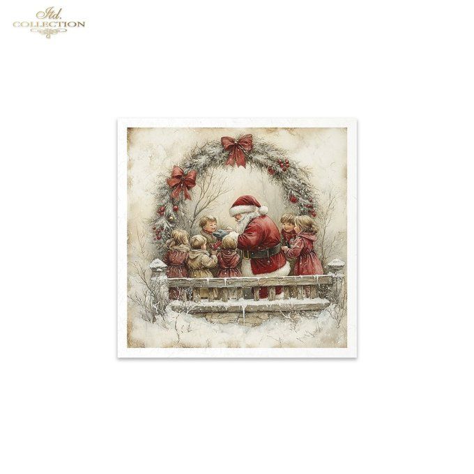 Papier de Riz Un Noël de Rêve x 6 RSM187