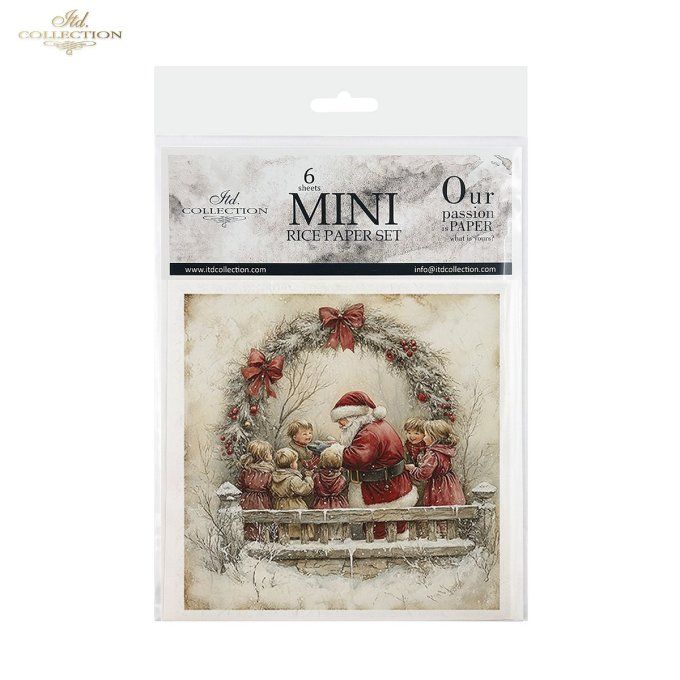 Papier de Riz Un Noël de Rêve x 6 RSM187