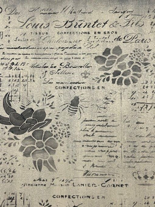 Pochoir Carnet Botanique